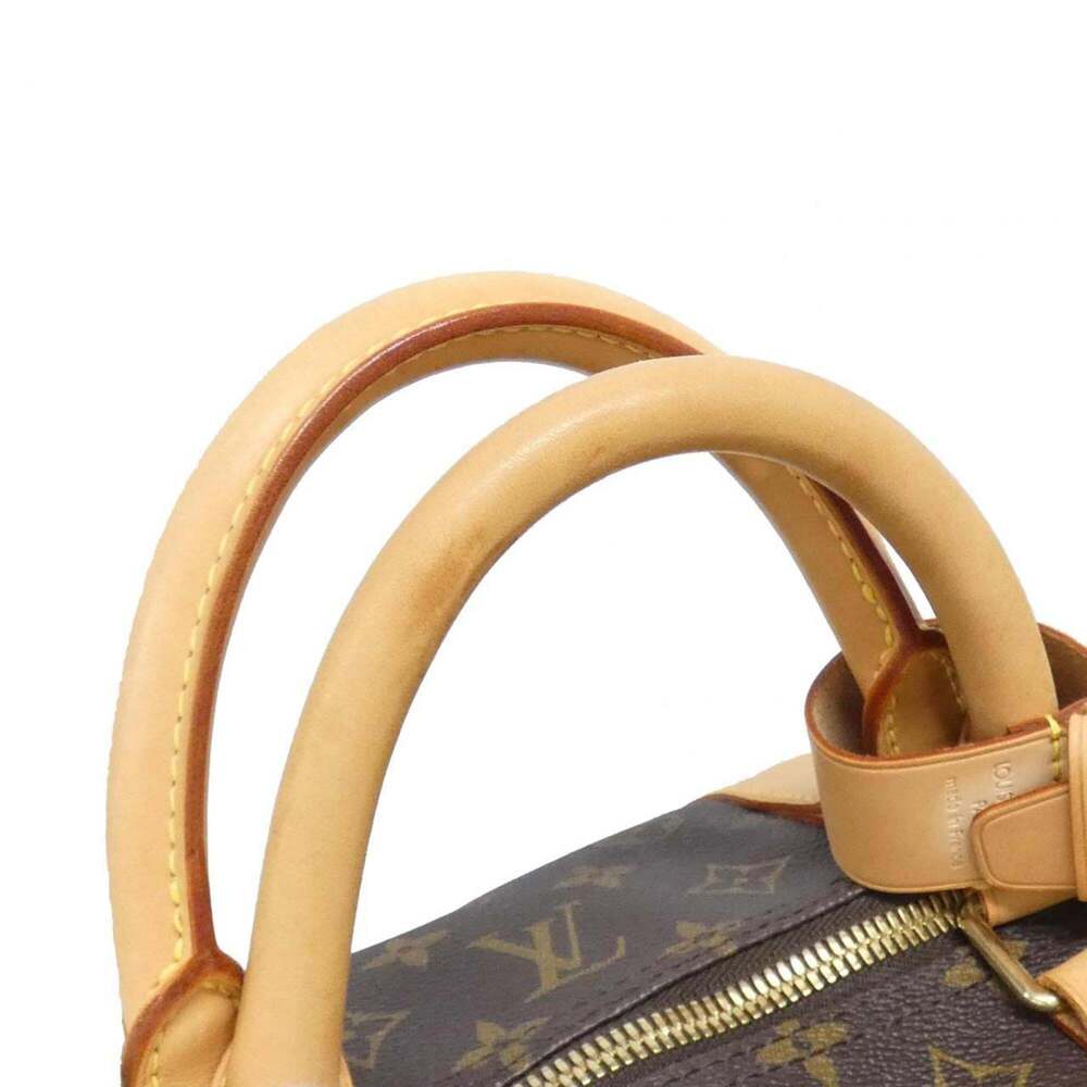 LOUIS VUITTON Authentic Brown Monogram Keepall 60 Boston Bag - Picture 9 of 10